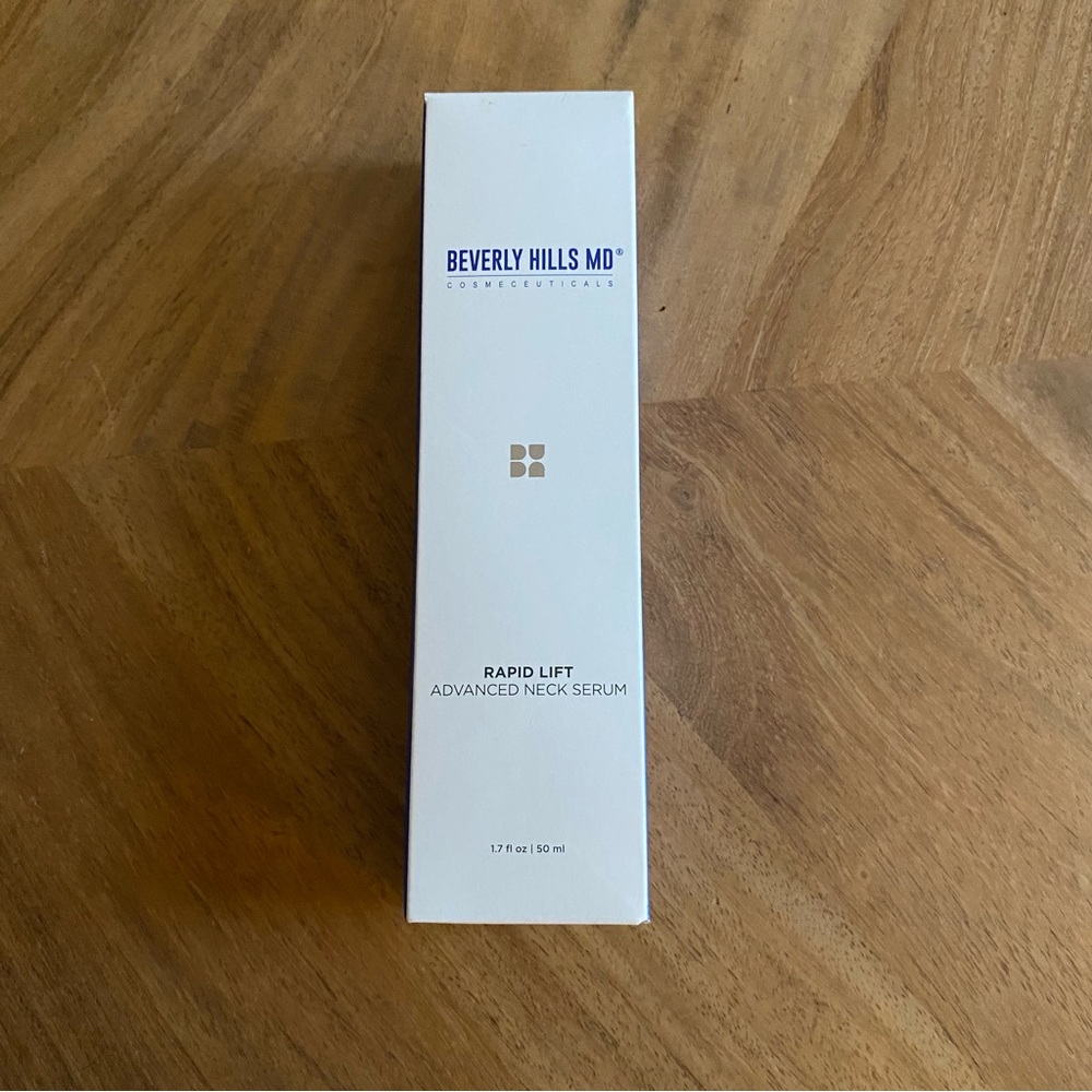 New Sealed Beverly Hills MD Rapid Lift Advanced Neck Serum
